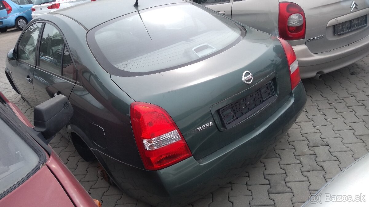 Lacno rozpredám Nissan Primera 2002-2008 na náhradné diely