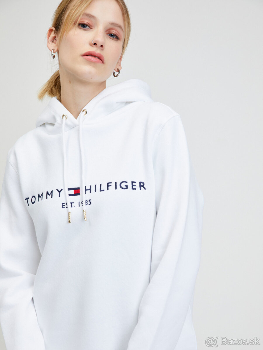 Tommy Hilfiger dámska biela mikina2