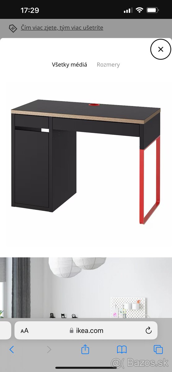 Stolík IKea Micke