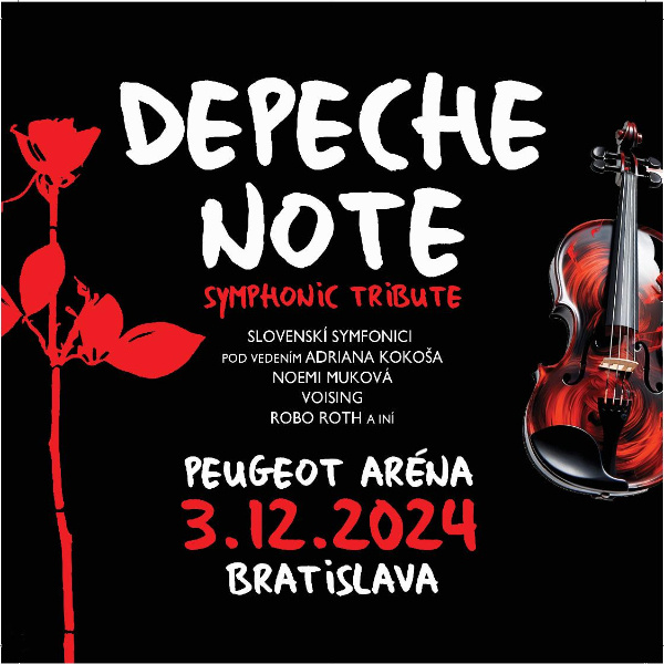 Predám 1 lístok na koncert Depeche Note BA