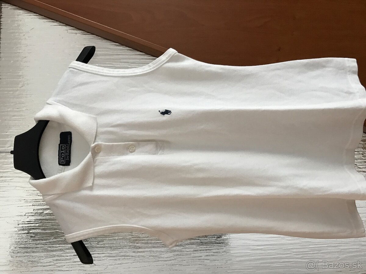 RALPH LAURENT polo white damske tielko M/L