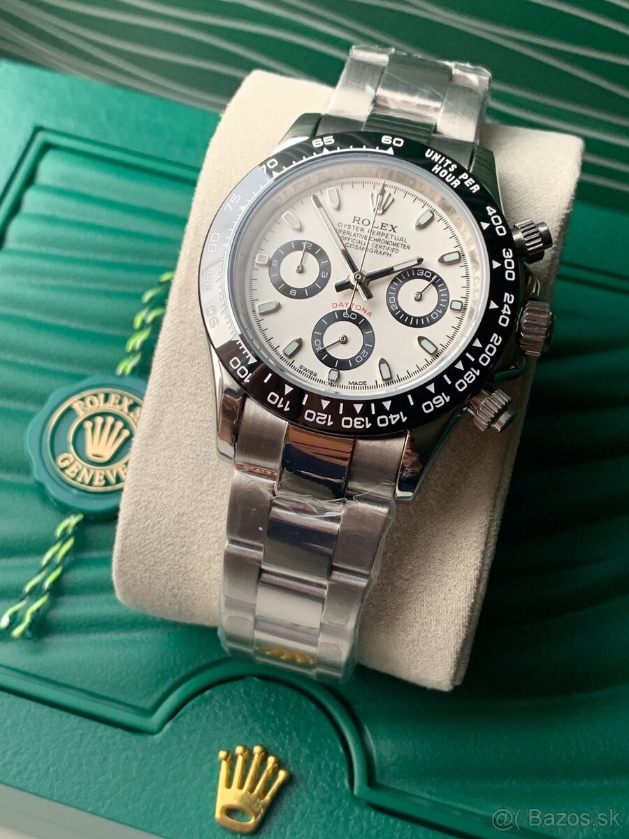 Rolex Cosmograph Daytona, Nové, 40mm, Biele