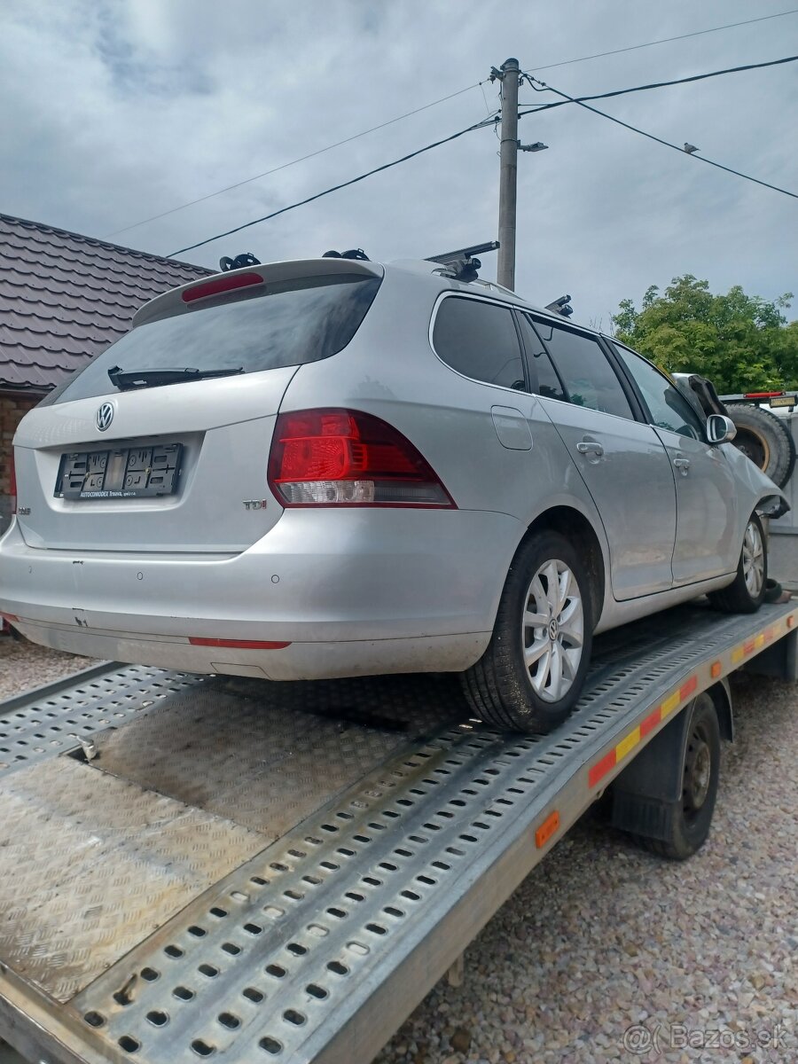 Rozpredám VW Golf VI Variant 1.6Tdi 77kw