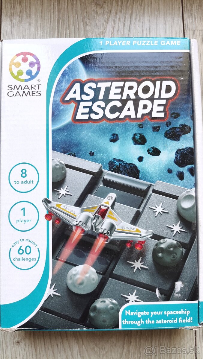 Logická hra Vesmírna misia Asteroid Escape