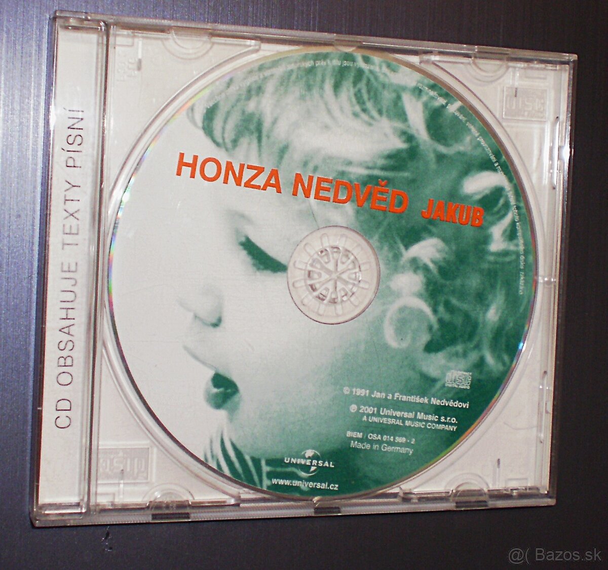 HONZA NEDVED - JAKUB  /CD/