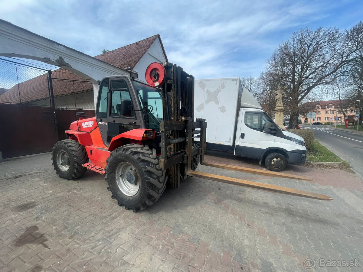 Terénní vysokozdvižný vozík Manitou M40-4 4x4 r.2007