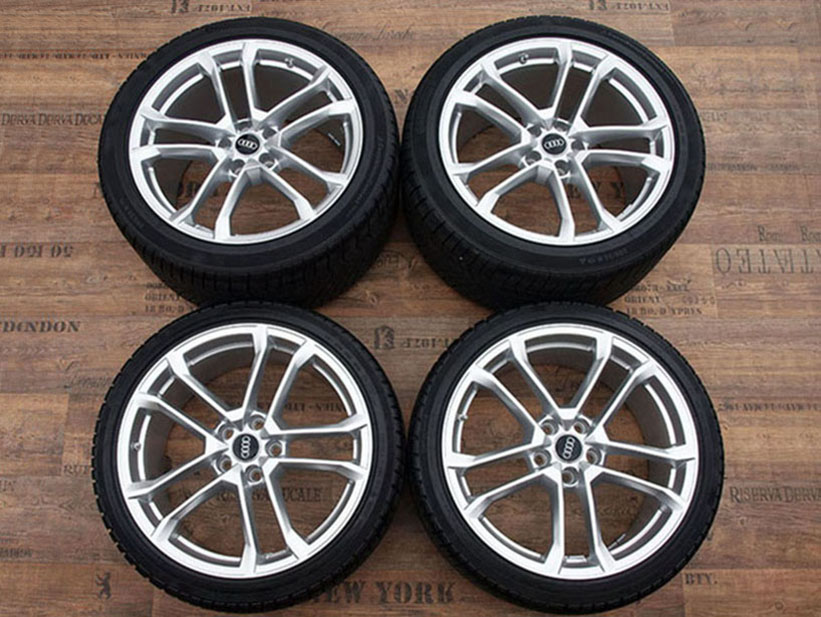 19" Alu kola = 5x112 = AUDI R8 = TÉMĚŘ NOVÉ – ZIMNÍ + ČIDLA