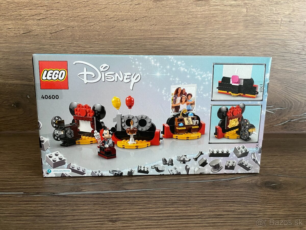 LEGO 40600 Oslava 100 rokov štúdia Disney