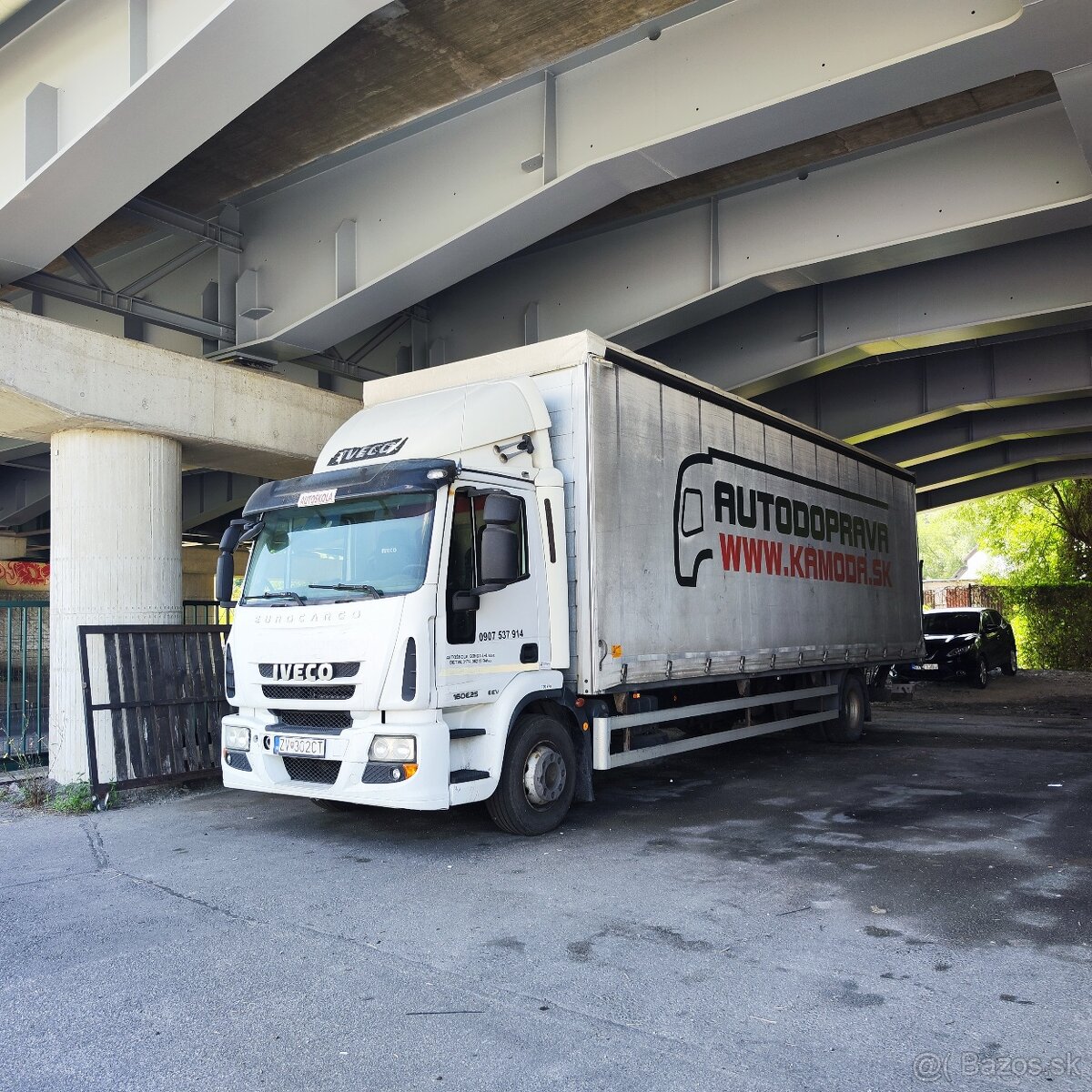 Iveco EuroCargo 160E25 eev hydraulické čelo Palfinger