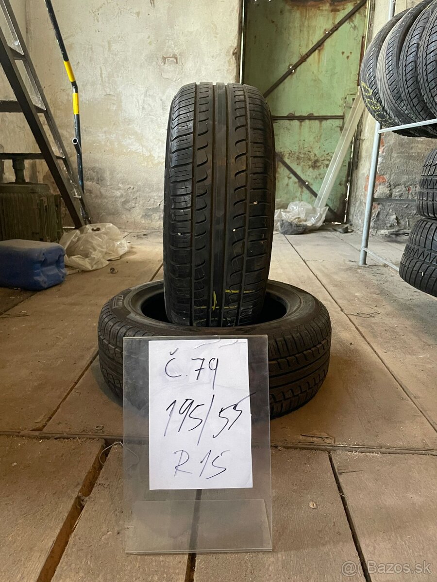 79.Pirelli P6 195/55 R15