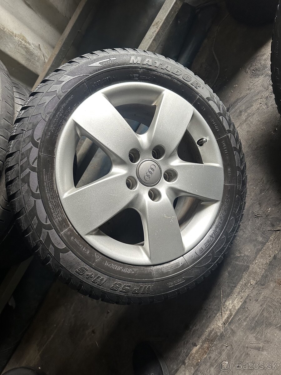 Audi disk + pneu 215/55R16