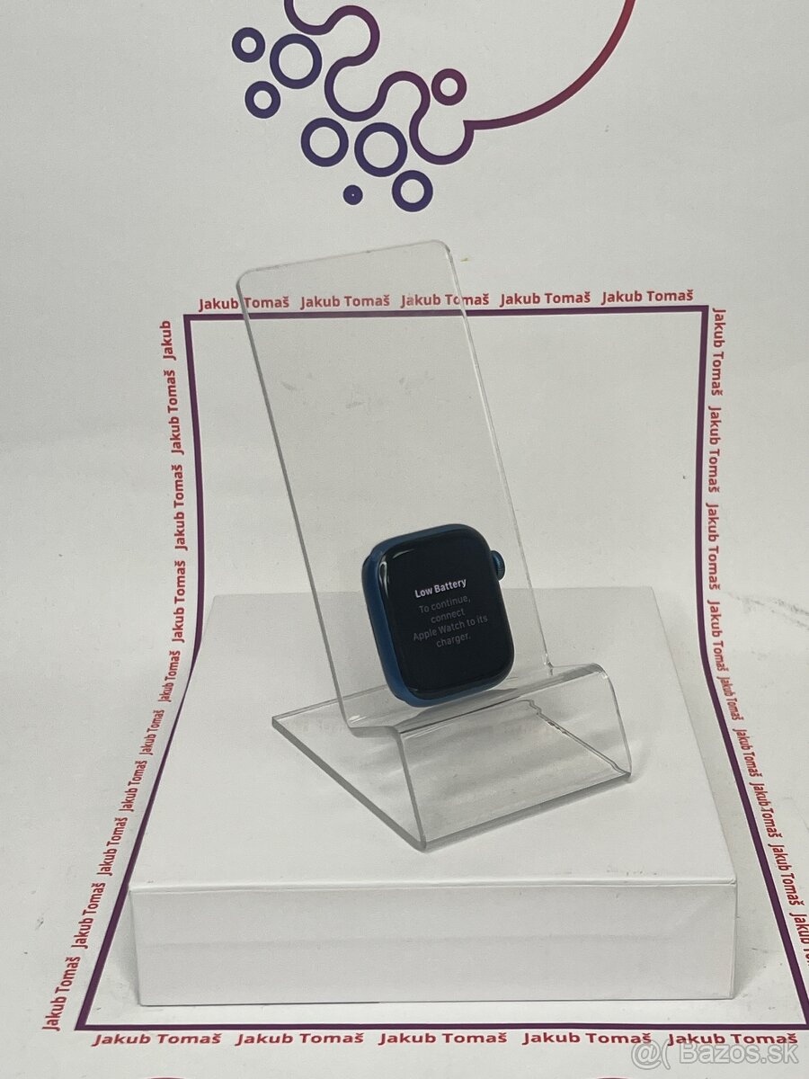 Apple Watch 7 41mm Blue 100% Batéria