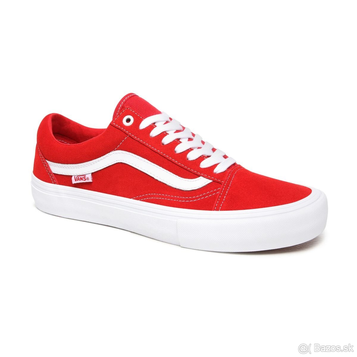 VANS Old Skool Pro - Red/White (Suede)