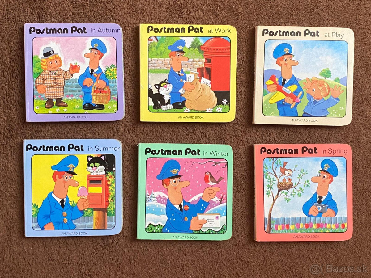 Postman Pat – set knihy, knižiek, leporelo