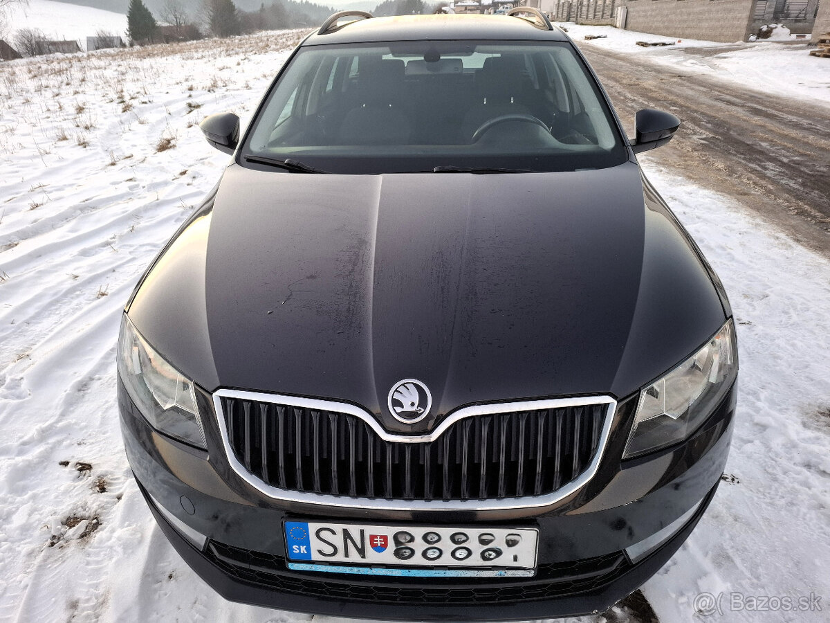 Škoda octavia 3 r.v.2016 1,6 TDi  81kW/110k