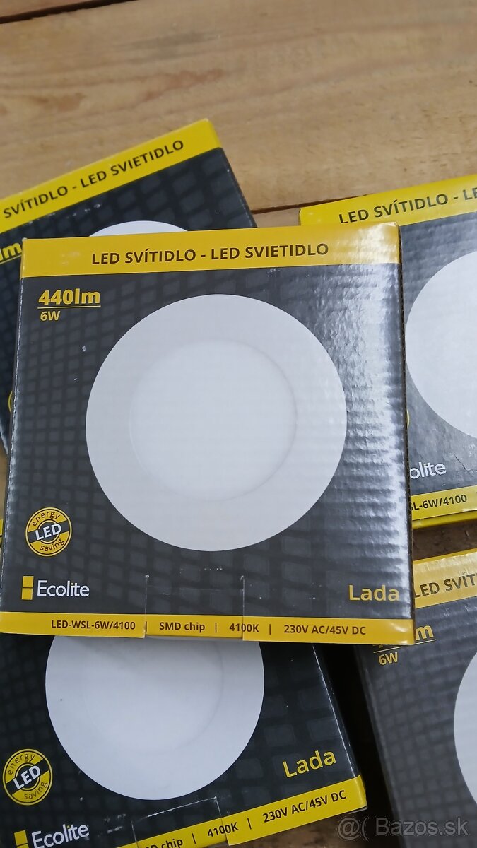 Podhľadové LED svietidlo LADA,12cm,LED-WSL- 6W,4100K, 440lm,