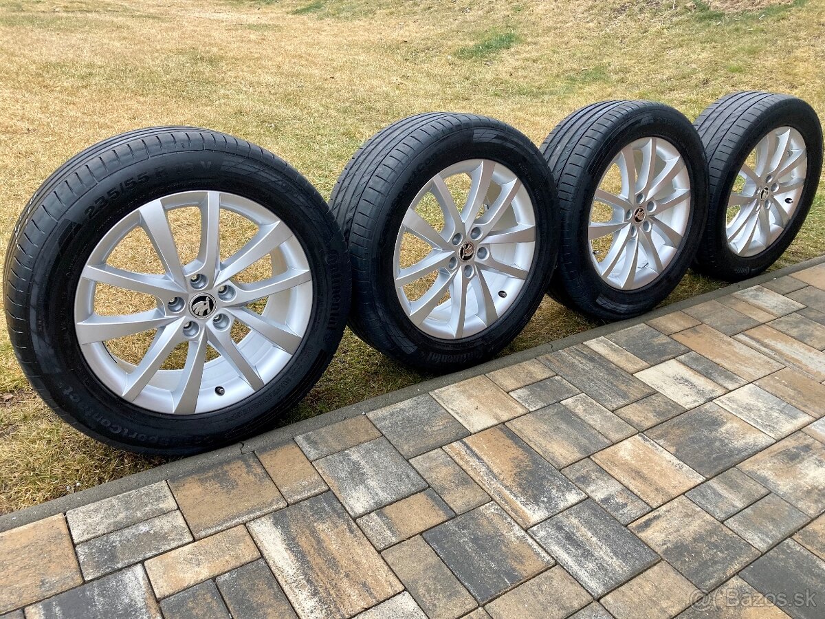 Letná sada org ŠKODA 5x112 7J ET43 235/55 R18