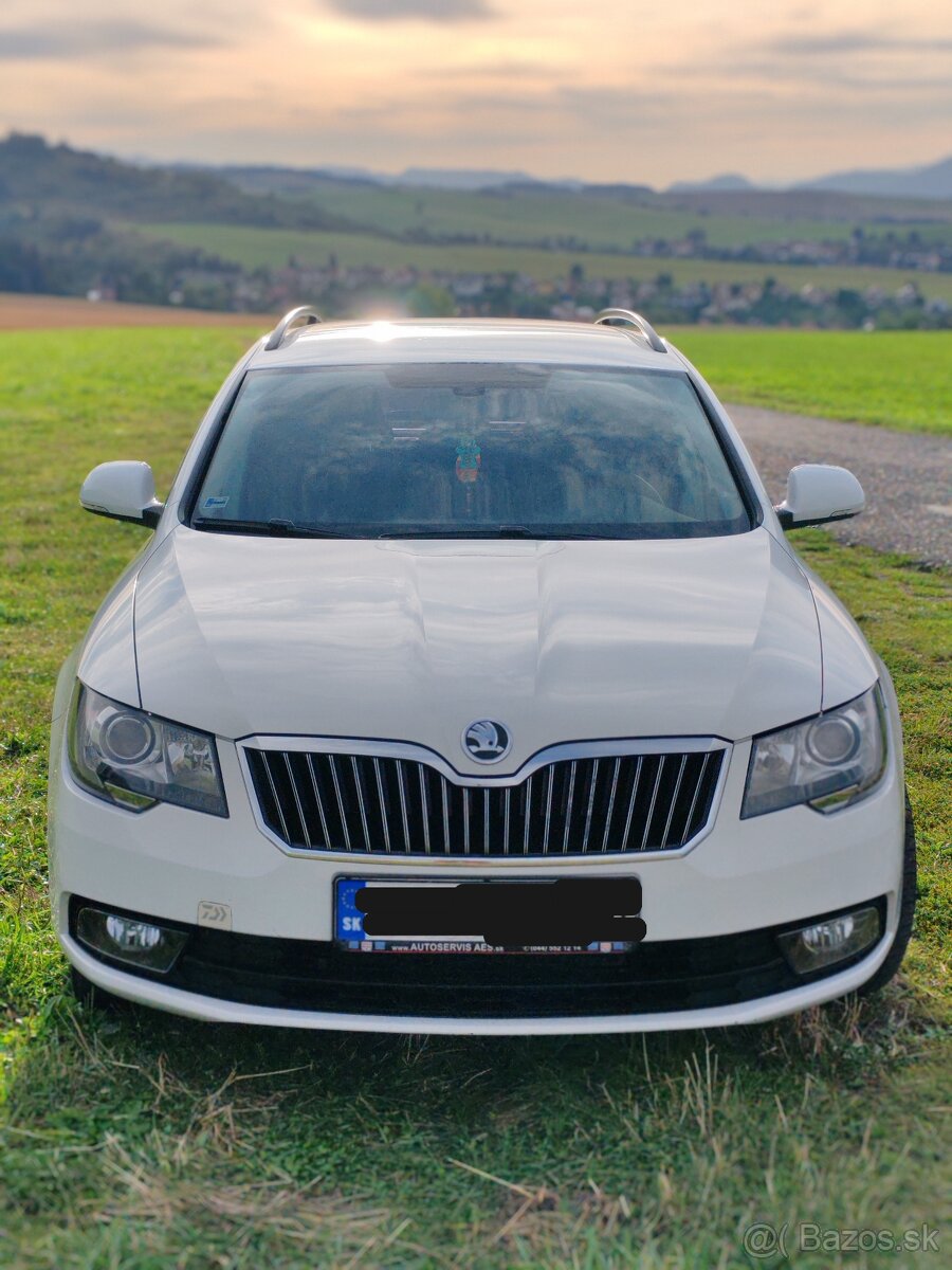 Škoda Superb 2 facelift, 2014