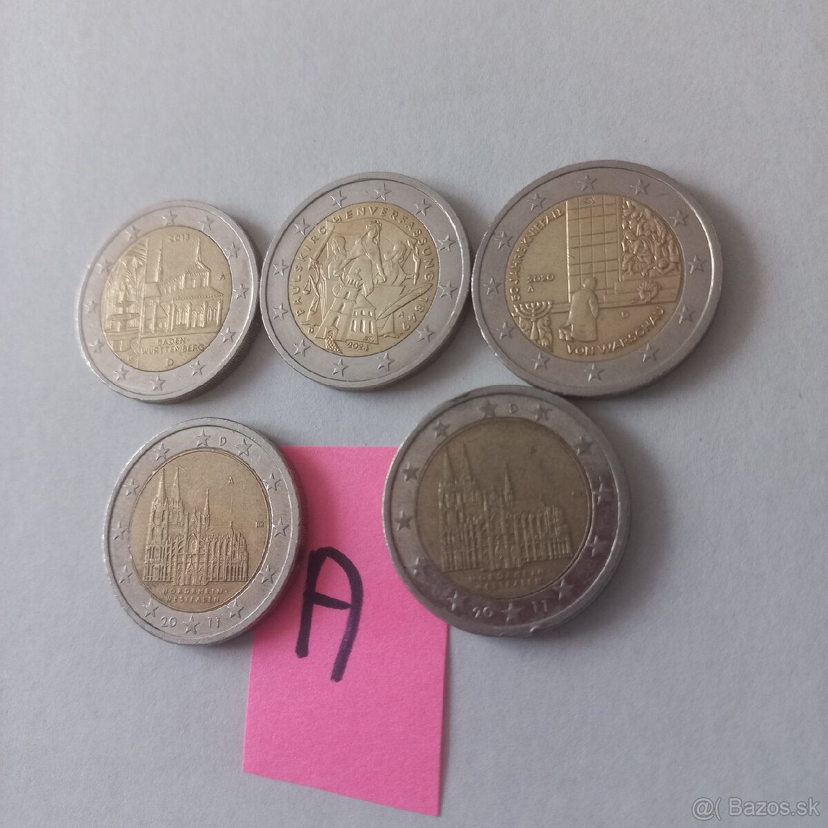 2 € euro mince