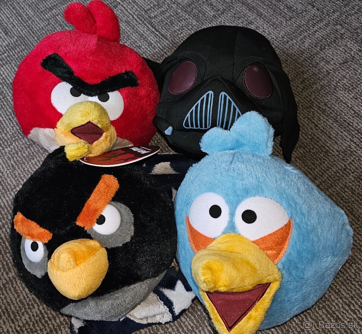 Angry birds hlavy velke