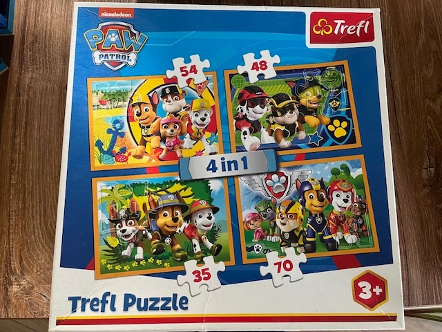 Puzzle 4in1 Paw Petrol