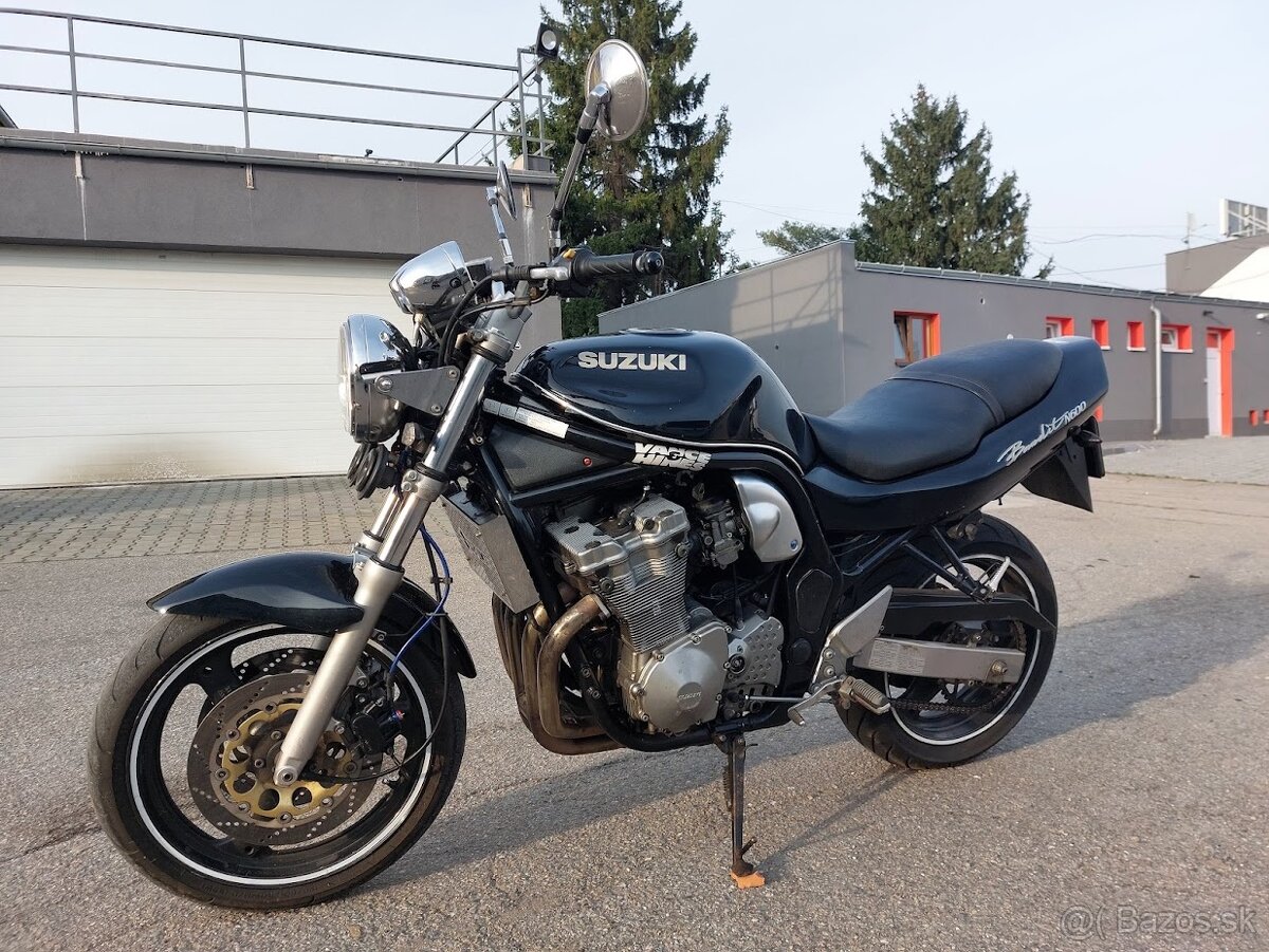 1997 SUZUKI  600 GSF BANDIT, 58300 km po servisu