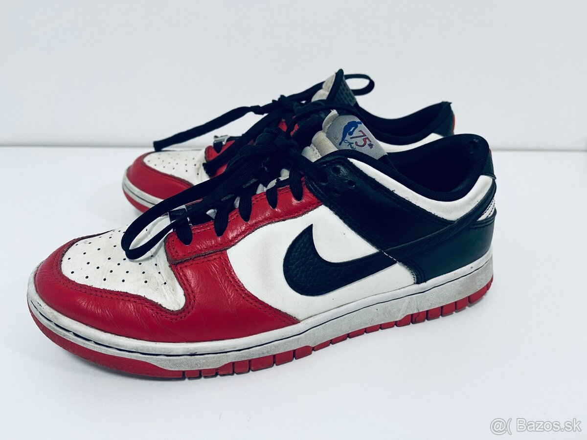 Nike kožené dunk low 75th anniversary unisex 41