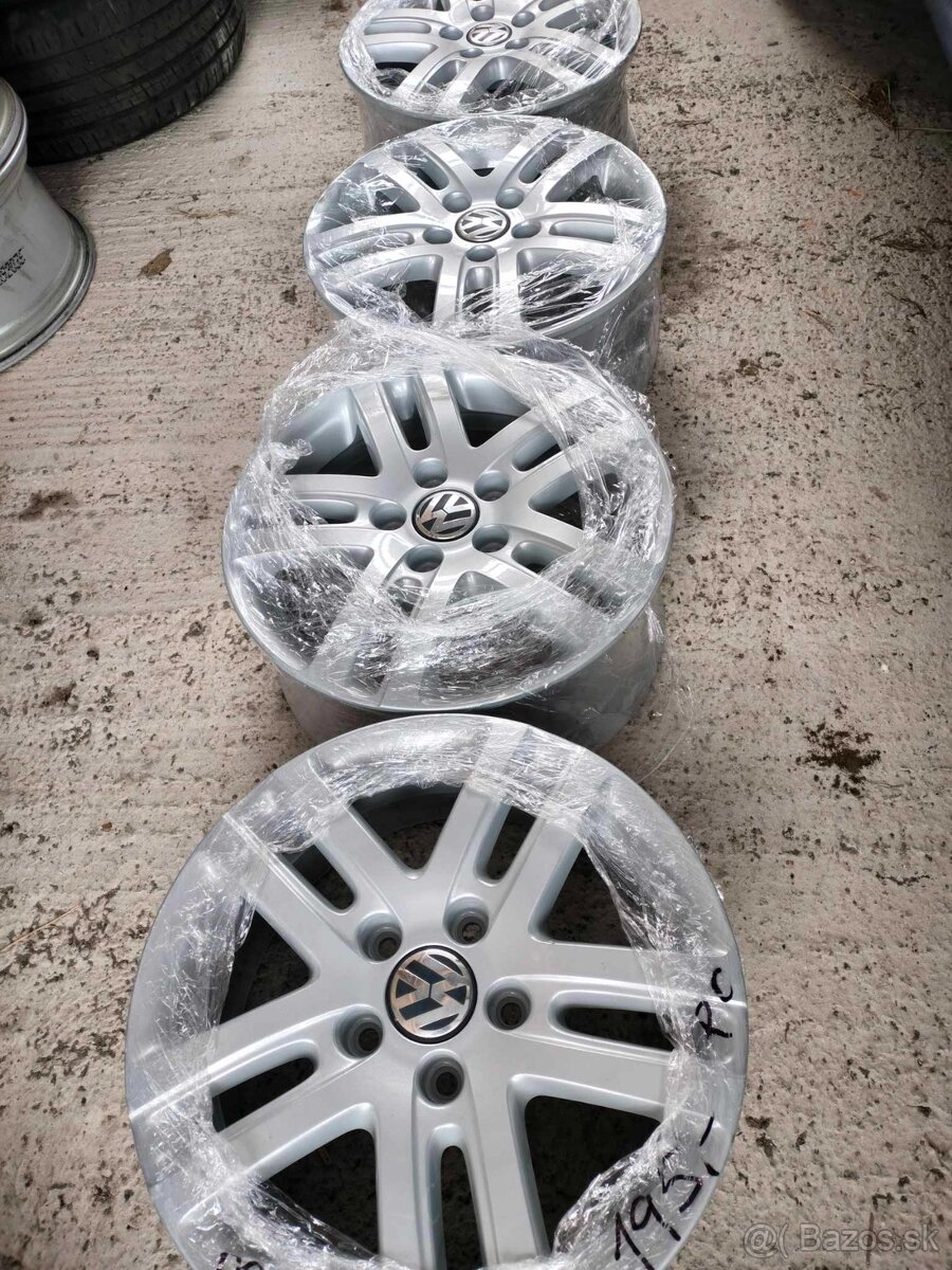 Nové 4ks alu disky orig. VW 5x112 R16 et50