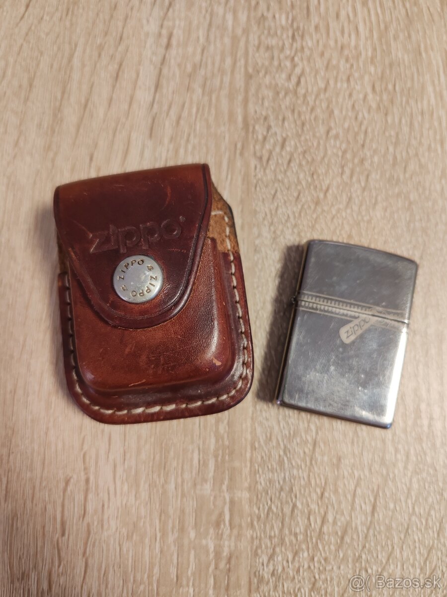 Zippo zapalovac + kozenny obal