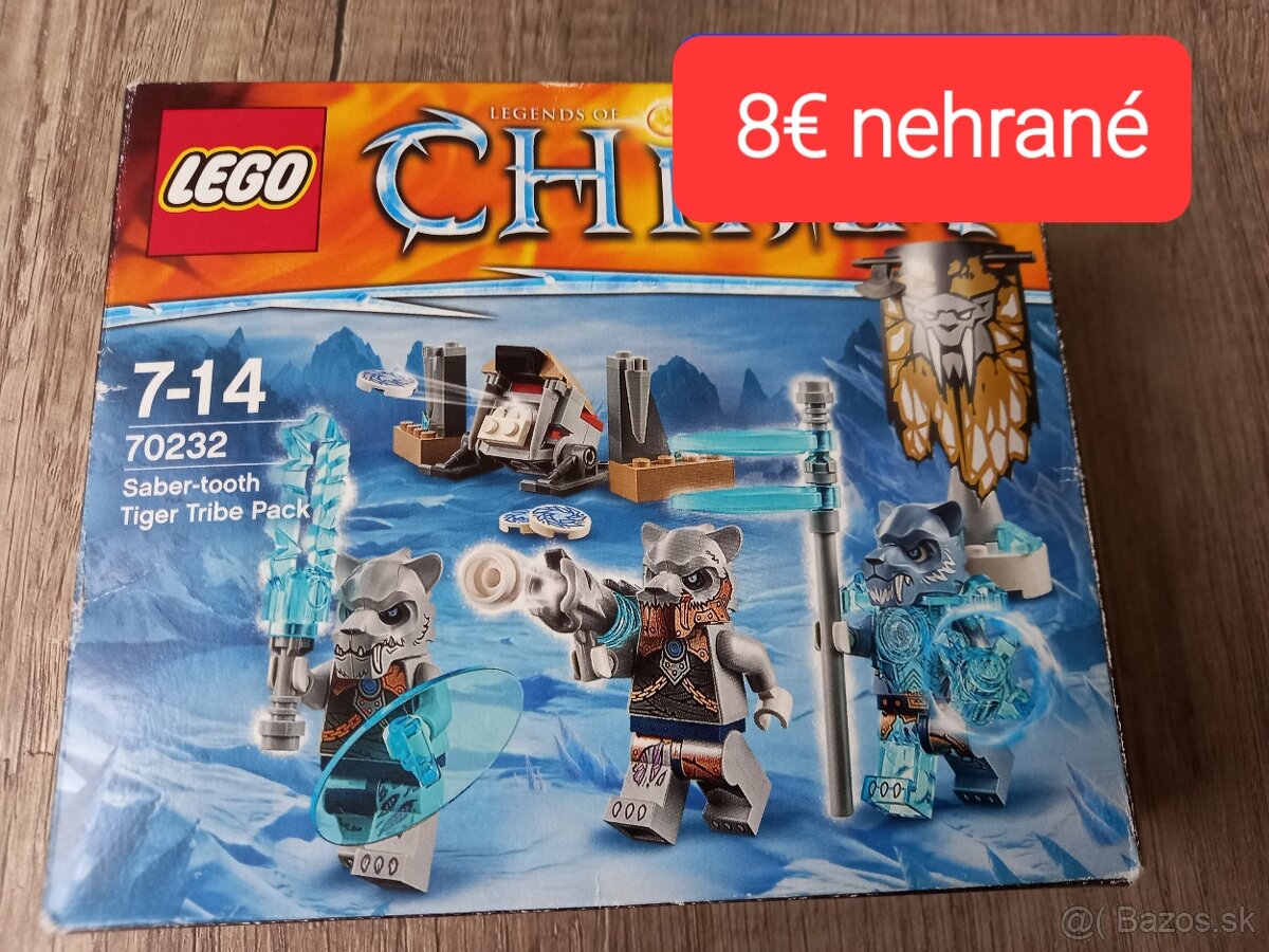 Lego nehrané s krabicou a návodom