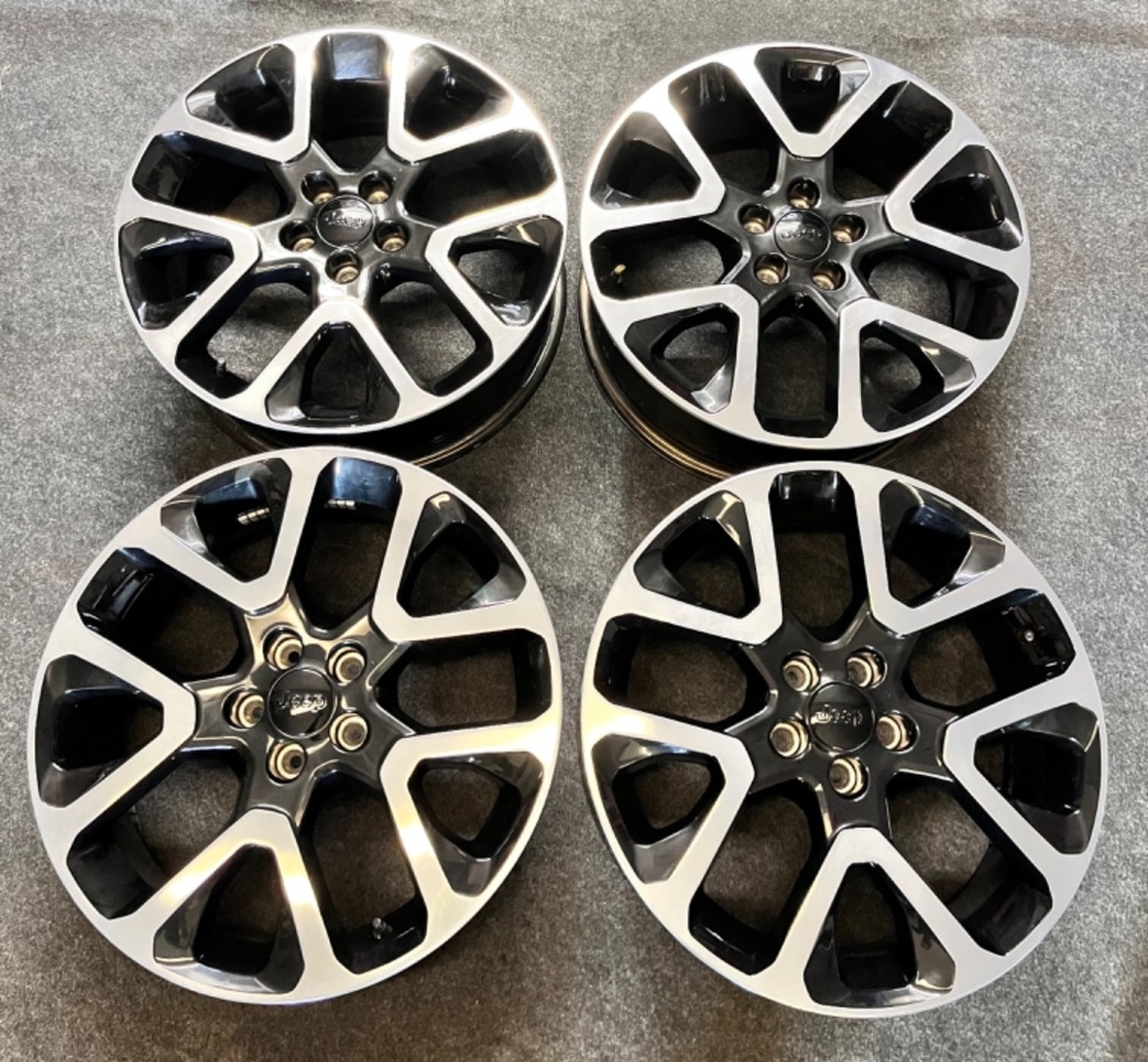 5x110 R19 originál Jeep Compass + senzory + šrouby