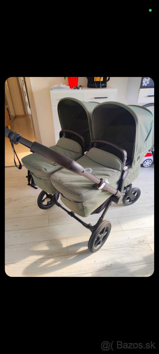 Bugaboo Donkey 5 (Forest green) + príslušenstvo