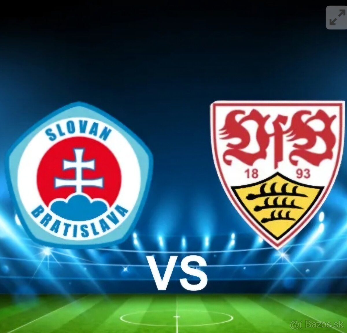 Slovan Bratislava - Stuttgart LIGA MAJSTROV