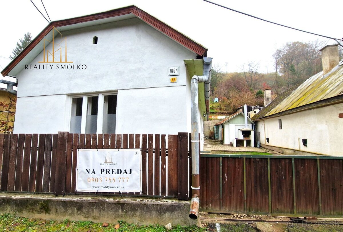 Na predaj RD v centre VRANOVA n/TOPĽOU, 646 m²