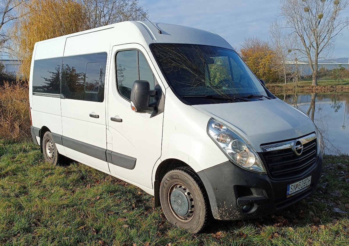 Opel Movano 8 miestne  2,3 CDTI 120KW biturbo