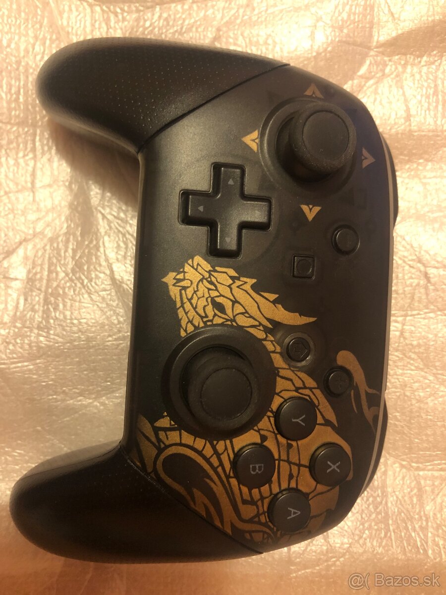 nintendo switch pro controller monster hunter