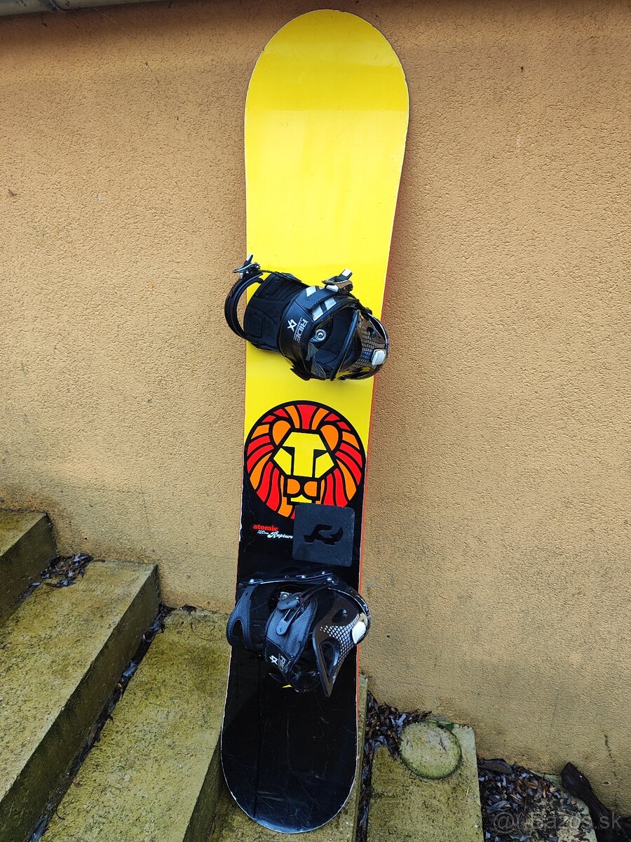 Snowboard Atomic Rapture 159 cm s viazaním Ride LX