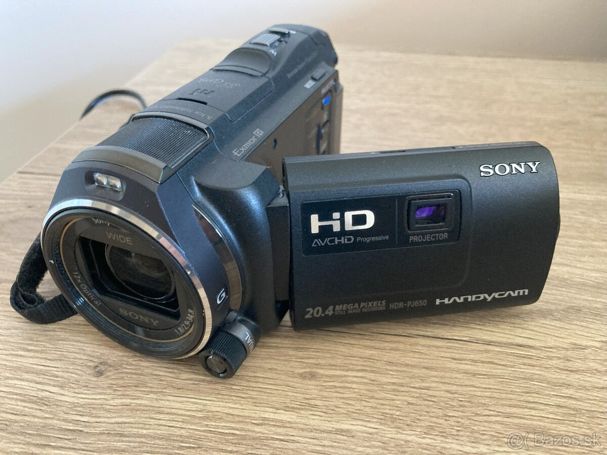 Sony HDR PJ650VE