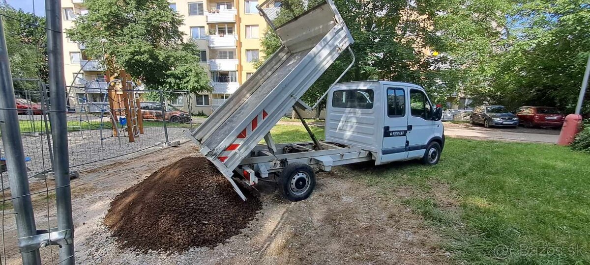 Preprava sypkeho materiálu do 2ton Nr