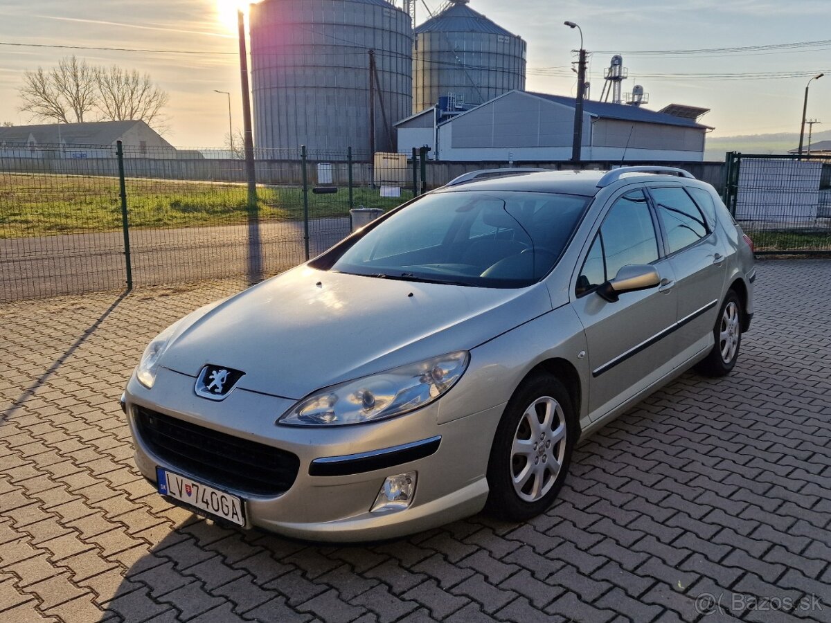 Predám Peugeot 407SW 1.6 HDi 1. majiteľ