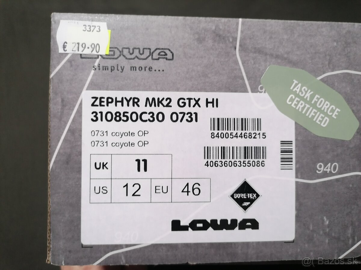 Lowa Zephyr GTX