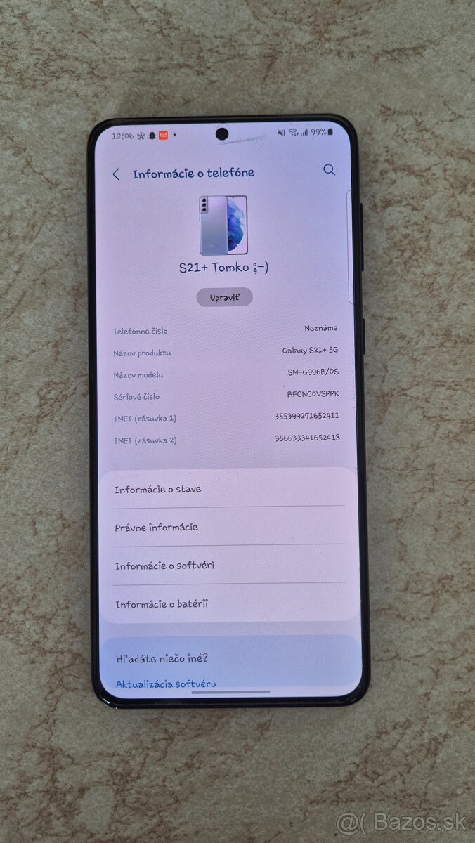 Samsung Galaxy S21 plus