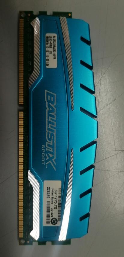 DIMM DDR3 8GB 1866MHz