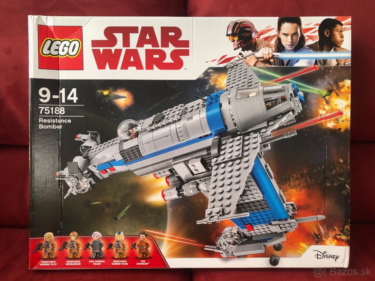 LEGO Star Wars 75188 Resistance Bomber - Bez figurek