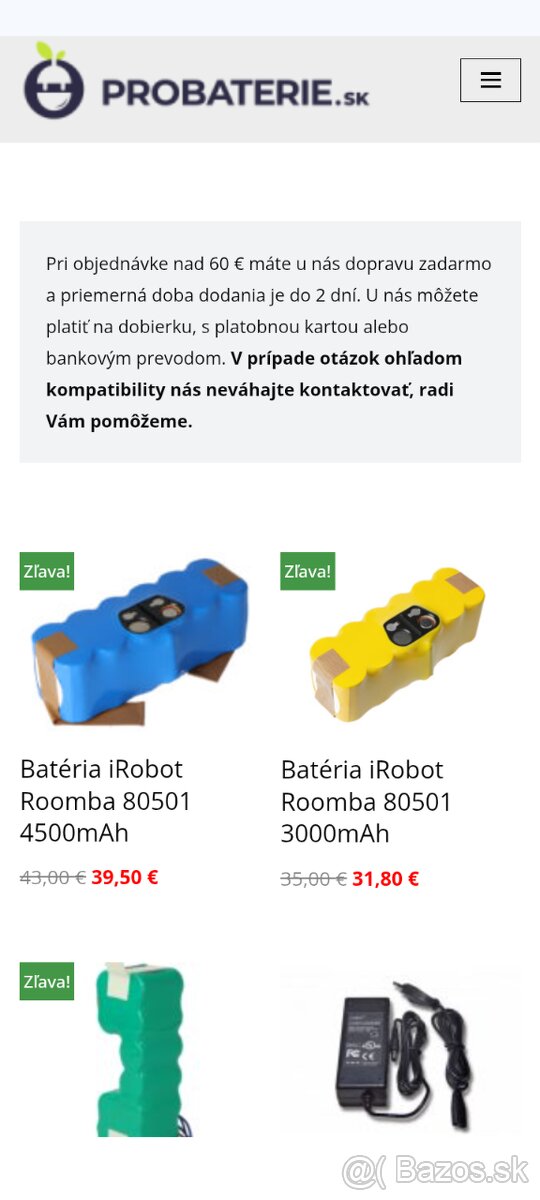 Robotycký vysavač Romba