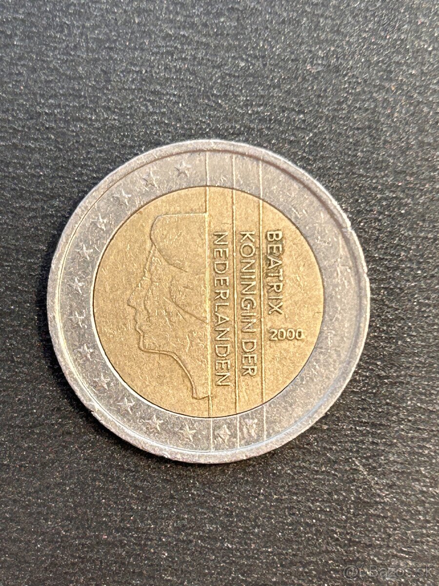 2 EUR Holandsko