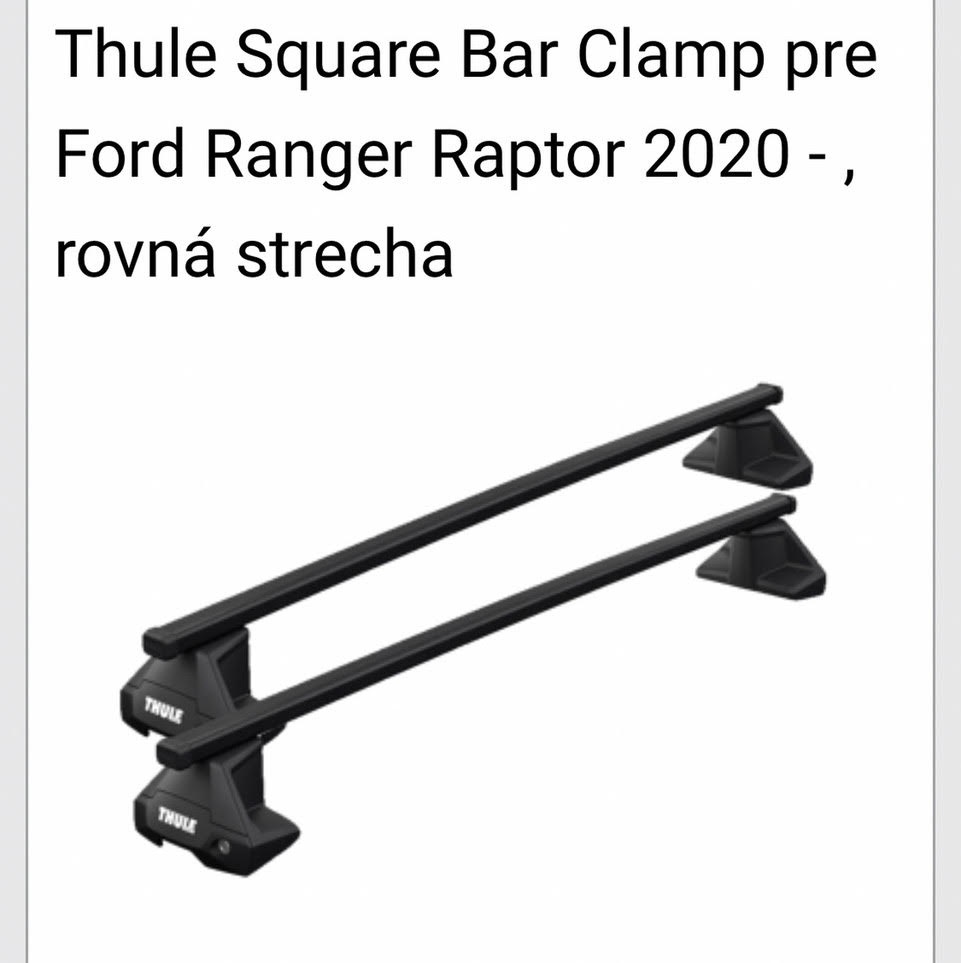 Strešný nosič THULE pre FORD Ranger Raptor 2020