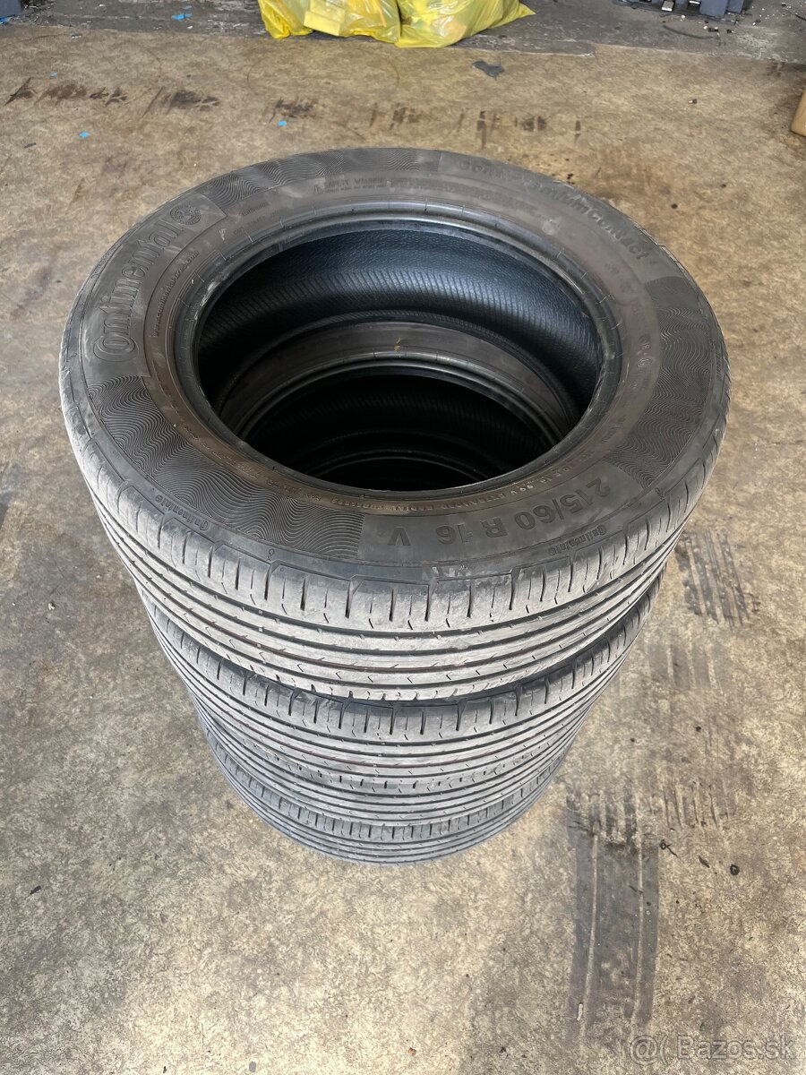 215/60R16 continental letne