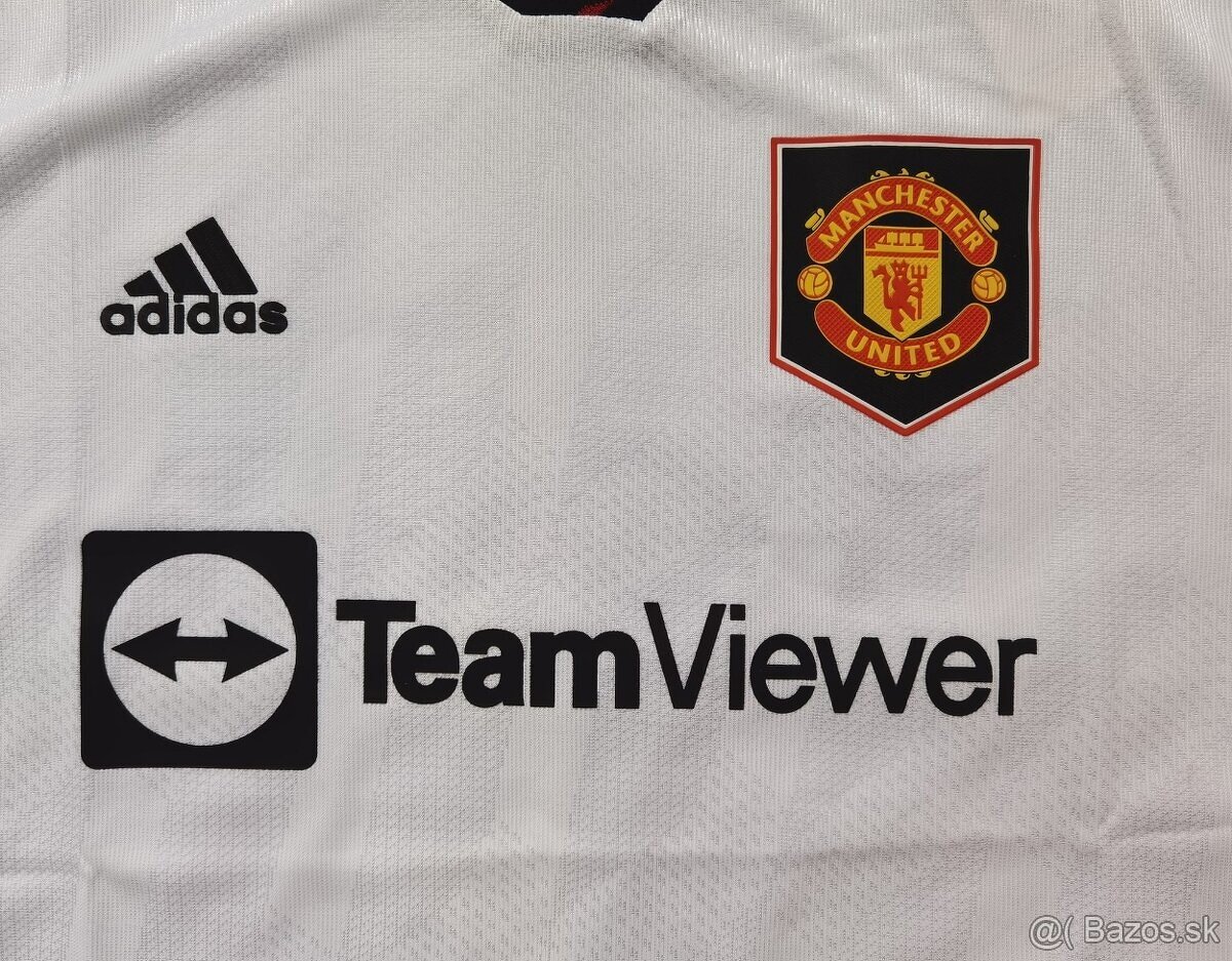 Dres Manchester United FC Away Authentic Jersey white -