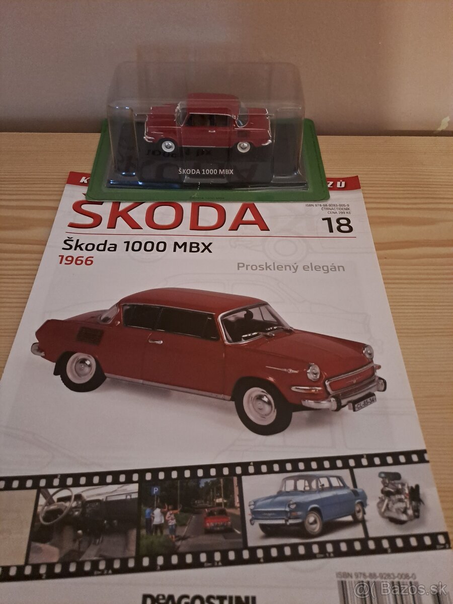 Skoda 1000 MBX 1:43